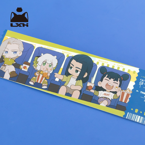 【新品现货】罗小黑战记电影2官方正版周边一起看电影镭射票