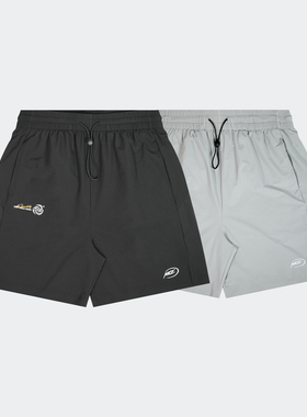 NICEID NICE美式篮球短裤橡筋腰实战训练休闲运动宽松透气五分裤