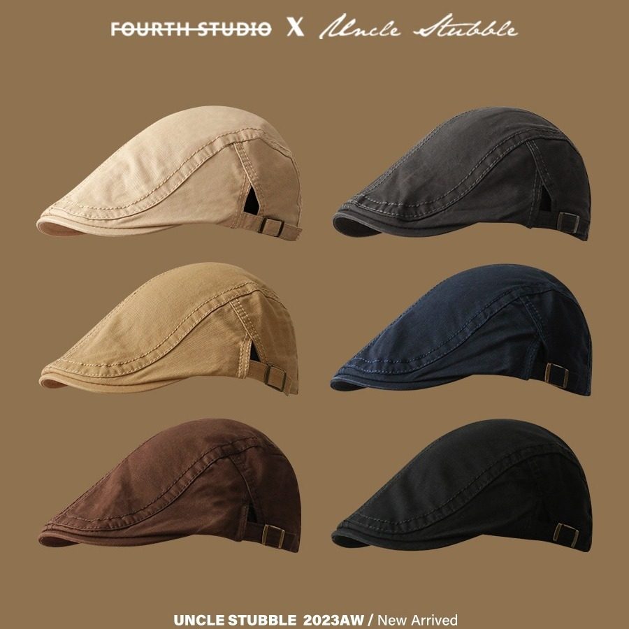 前进帽复古英伦风报童帽工装帽酷纯黑色女士百搭贝雷帽男鸭舌帽冬,服饰配件/皮带/帽子/围巾,帽子,淘宝优惠券,粉丝福利购,淘宝优惠卷