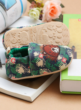 英国Nex&t新款婴儿学步鞋0-3岁软底宝宝鞋纯棉透气防滑家居地板鞋