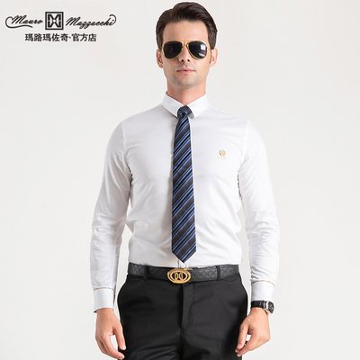 玛路/春夏/休闲/修身/长袖衬衫