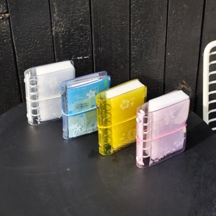 m5Dolphin海豚系列活页夹笔记本外壳迷你便携小卡照片收纳手账本