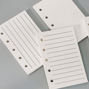 M5熊岛商店手帐活页纸内页内芯替芯日月周计划手账本记事本竖线