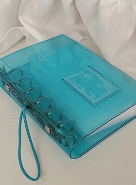A7 Dolphin海豚系列活页夹现货拍立得收纳笔记本外壳便携小卡照片