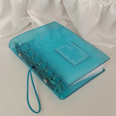 A7 Dolphin海豚系列活页夹现货拍立得收纳笔记本外壳便携小卡照片