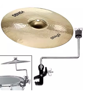 架子鼓非洲鼓军鼓夹鳄鱼夹小打牛铃座架鼓框鼓边夹乐器配件