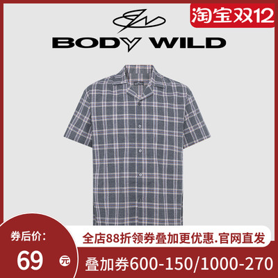 BODYWILD宝迪FUN优选棉质家居系列短袖上衣ZBN41YQ1A