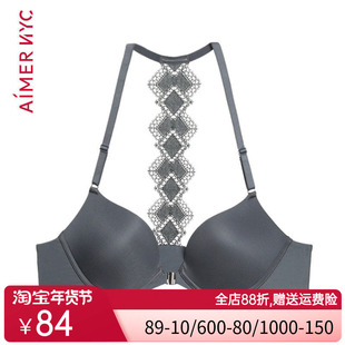 aimer NYC爱慕WILLIAMSBURG威廉斯堡3/4加厚模杯前扣文胸AN110111