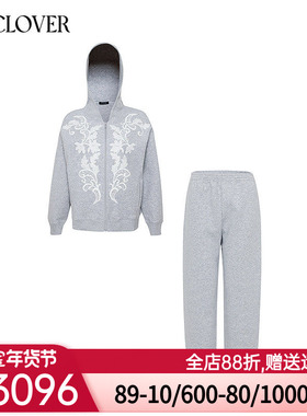 【25秋】兰卡文(LA CLOVER)蕾丝拉链开衫套装遇见布拉格LC85AAH1