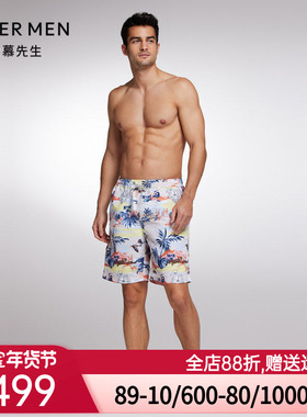 Aimer Men23SS沙滩裤男士长款沙滩裤NS66J851