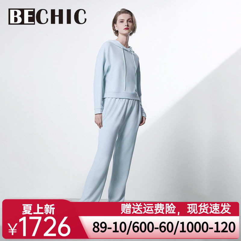 BeChic居家时光翻领分身家居套装BC46CR2