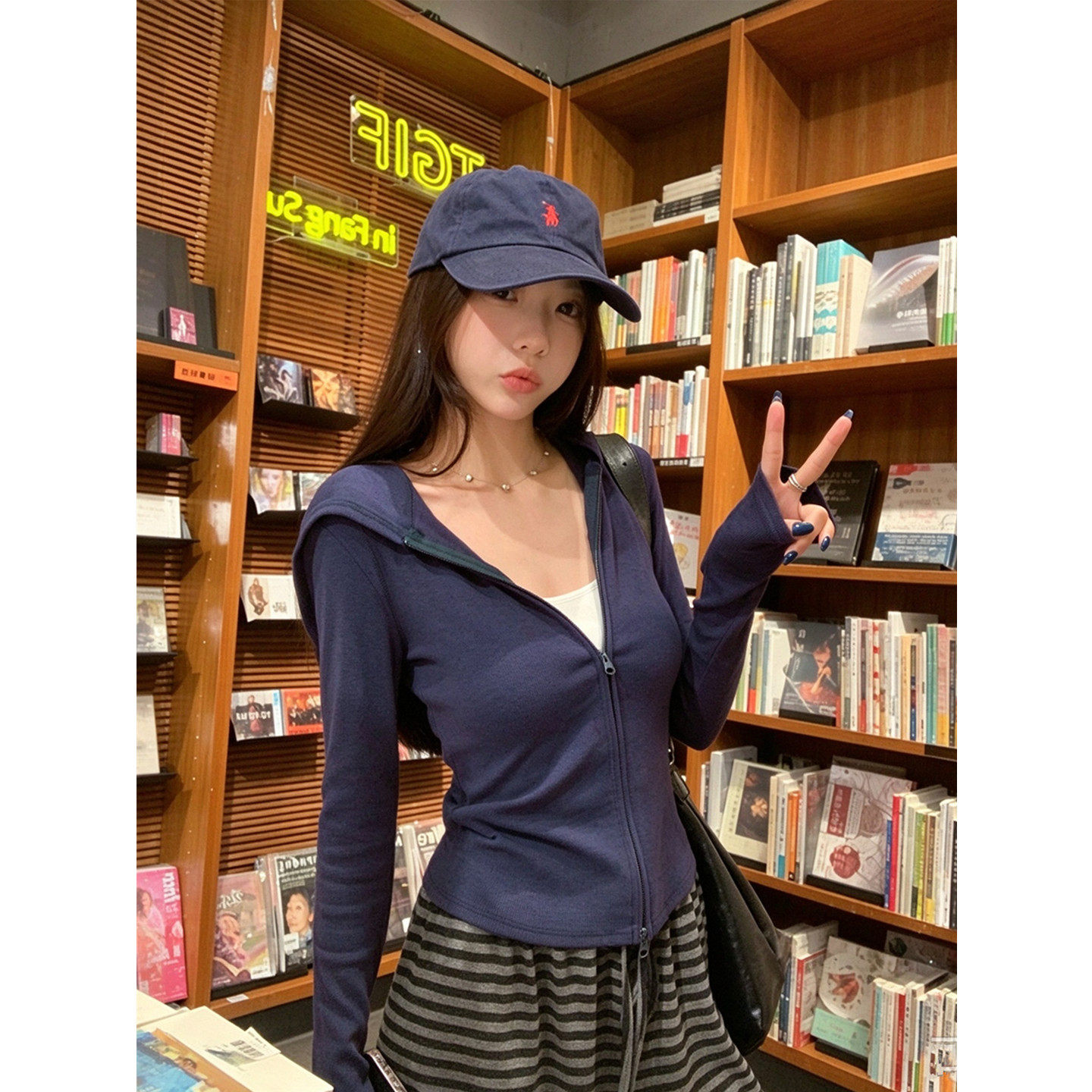 外套女春秋开衫长袖修身