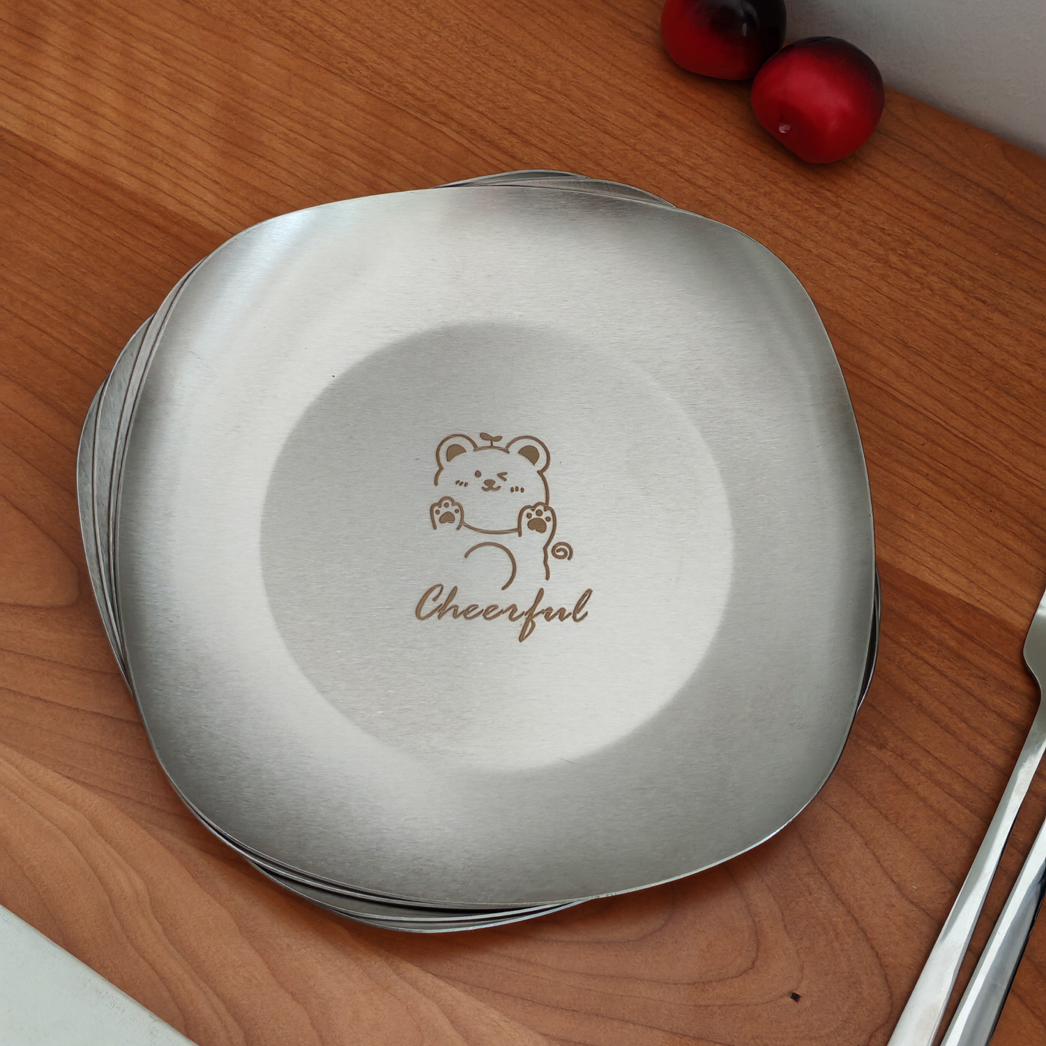 keyfun304不锈钢碟子