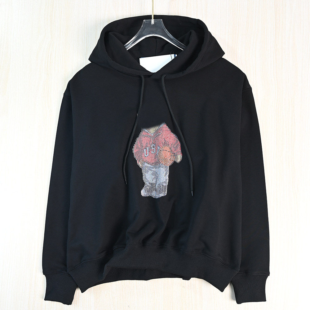 思琪女装261/12 美国单烫钻卡通熊圈棉连帽宽松休闲长袖卫衣,女装/女士精品,卫衣/绒衫,淘宝优惠券,粉丝福利购,淘宝优惠卷