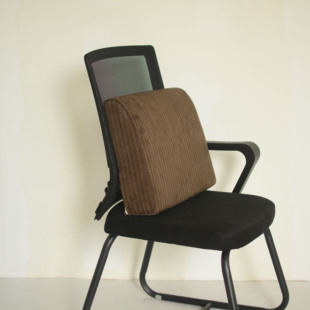 办公椅腰靠垫腰枕托腰靠背垫高弹硬海绵舒适沙发办公职员椅老板椅