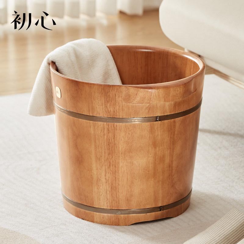 初心木质泡脚桶木桶家用过小腿洗脚桶洗足泡脚盆实木恒温足浴桶女,家庭/个人清洁工具,足浴盆/足浴桶,淘宝优惠券,粉丝福利购,淘宝优惠卷