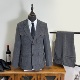 子两件套 羊毛呢西服裤 英伦复古羊毛粗花呢猎装 雅痞绅士人字纹西装