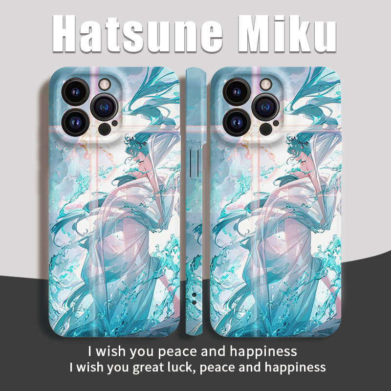 可爱少女未来初音小米苹果手机壳