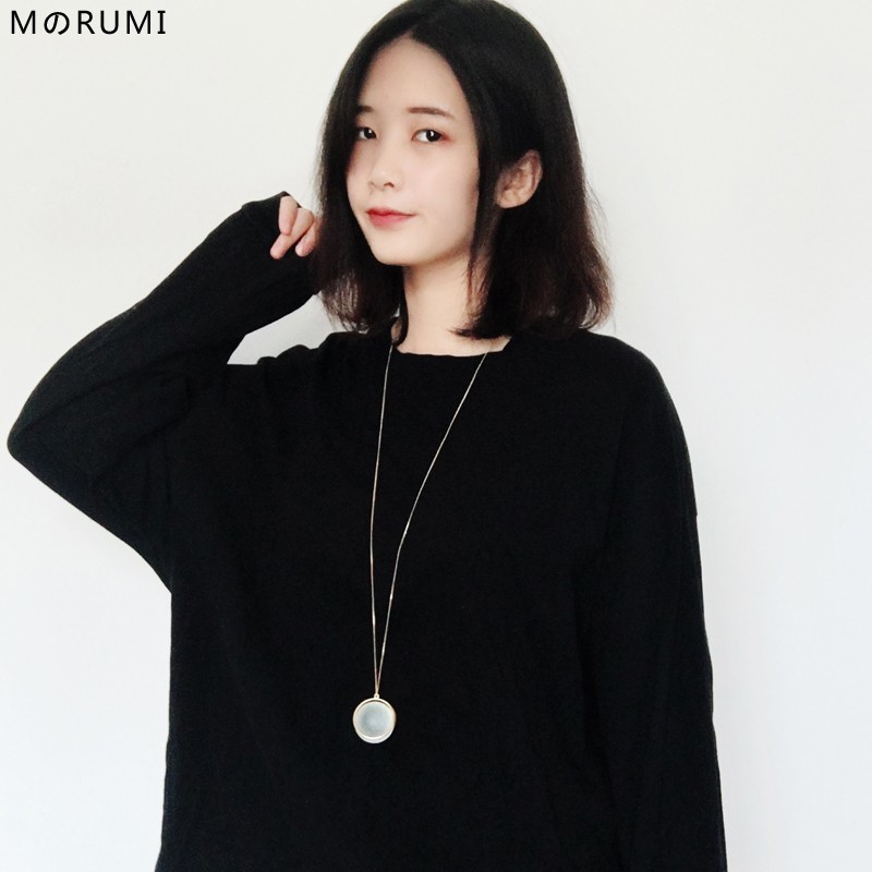 极简设计简约优雅几何球体项链