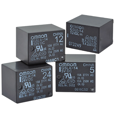 原装正品欧姆龙OMRON小型继电器G5LE-G5LA-14 DC5V-DC12V-24VDC
