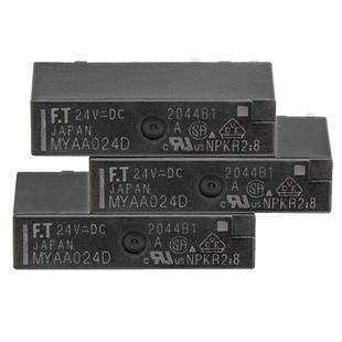 正品富士通FT小型PLC继电器F3AA 012E 005E 024E  MYAA024D 24V