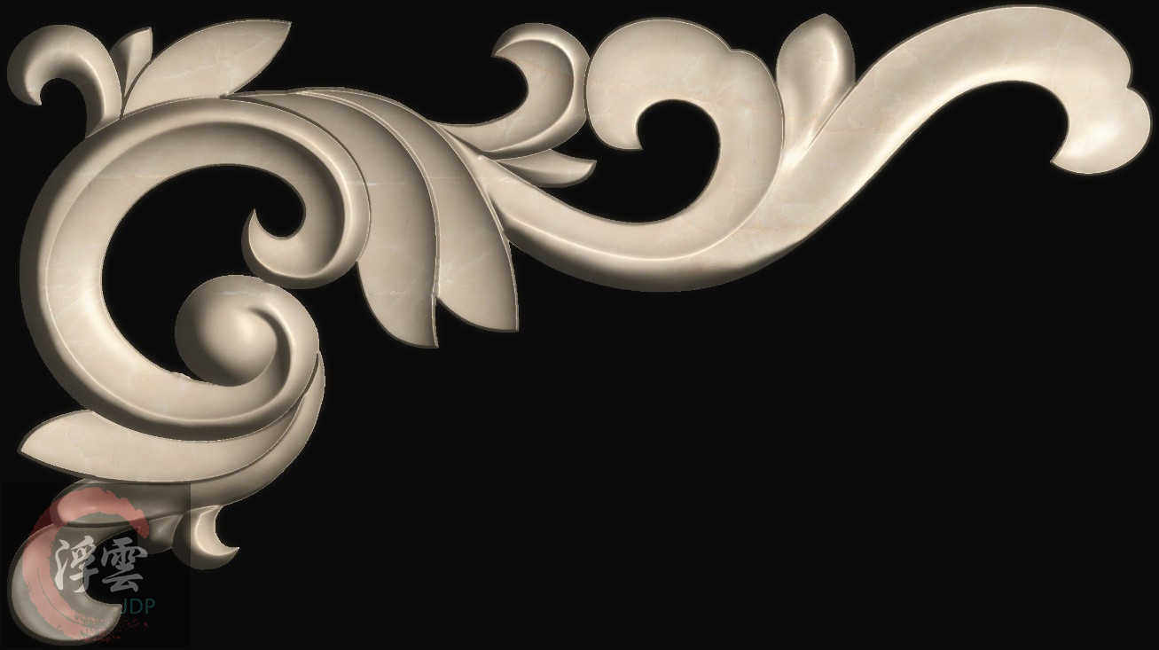 jh028 精雕图 灰度图 角花 洋花 欧式 贴花 护墙 中式 仿古