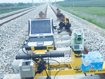 Grp1000 data line of Amberger rail inspection car connecting data line of Leica total station
