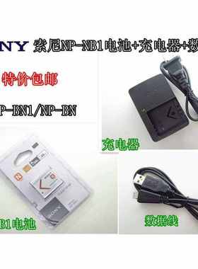索尼DSCT99 TX55 TX66 W380 W390相机NPBN1电池+充电器+数据线