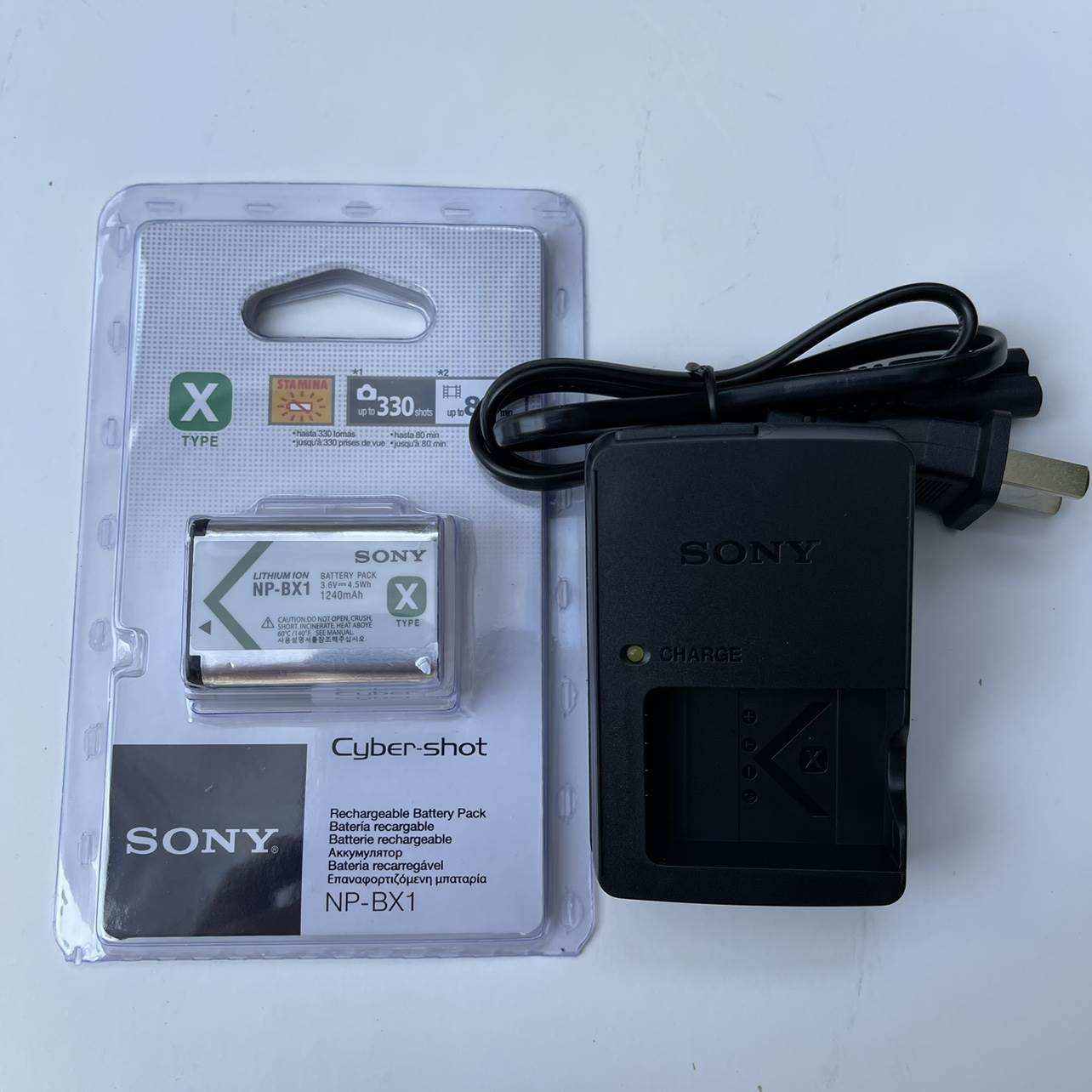 索尼黑卡 RX100 CX405 RX1R M7 M3 M4 M5 相机 电池NPBX1 充电器