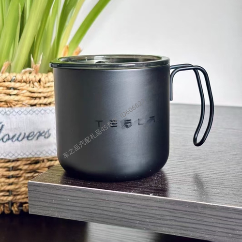 特斯拉TESLA咖啡杯带手柄
