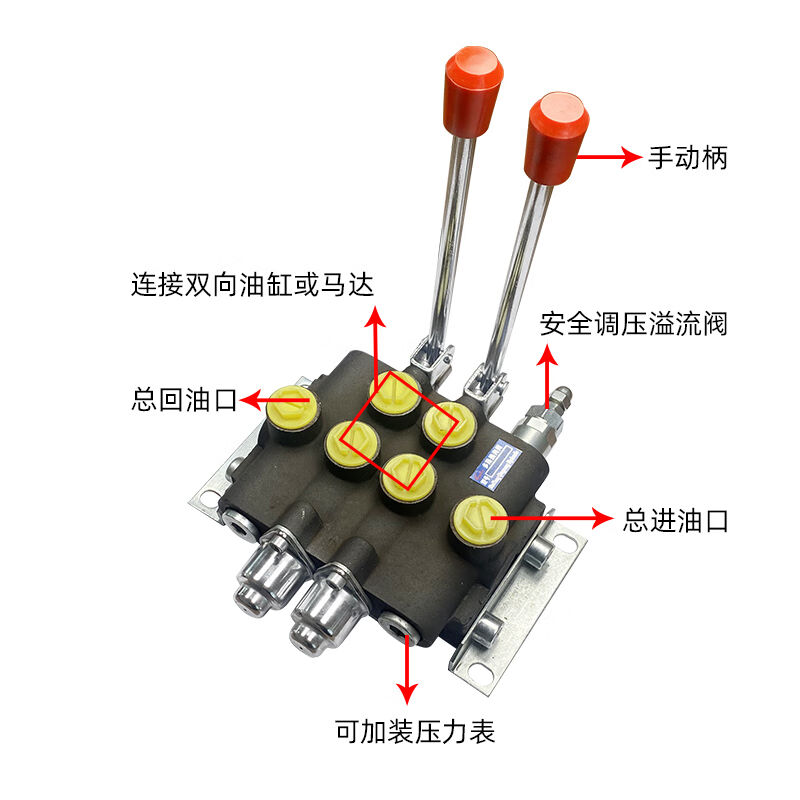 zs-l118多路阀换向阀液压分配器手动阀一至五联阀油缸液压阀铲车z