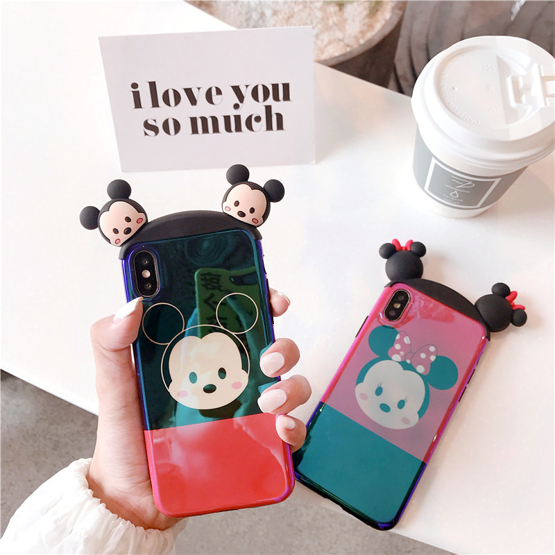 Á¢Ì忨ͨ¶ú¶äÆ»¹ûXÊÖ»ú¿Çiphone7plusÀ¶¹âÈí¿Ç6splus¹è½ºÌ×8xÇéÂÂ