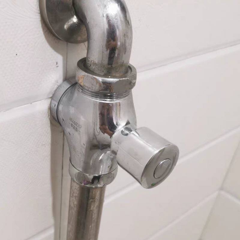 全铜体延时按压式冲水阀大便冲洗阀手按小便池蹲便器厕所阀门开关