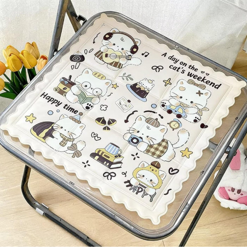 夏季用品卡通冰垫坐垫夏天学生降