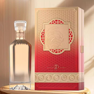 现货定制新款白酒包装盒空酒瓶酒盒透明酒瓶光瓶箱礼品盒高档通用