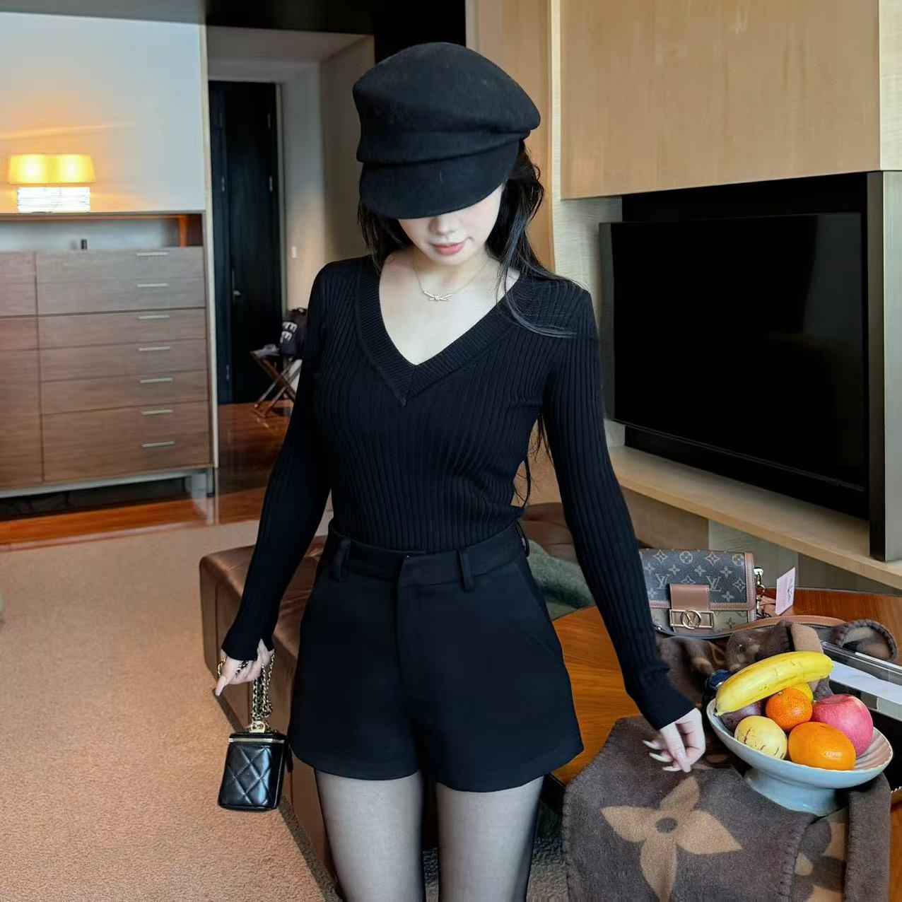 小个子百搭高腰显瘦休闲短裤