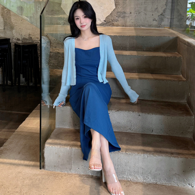 小个子冰丝针织夏季外搭防晒开衫