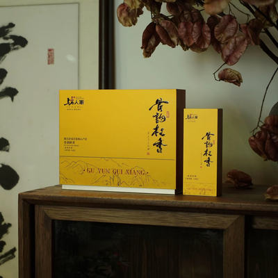上岩人家【骨韵桂香】母树大红袍山场九龙窠肉桂51g茶叶礼盒装