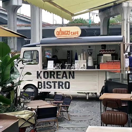 移动网红摆摊餐车商用