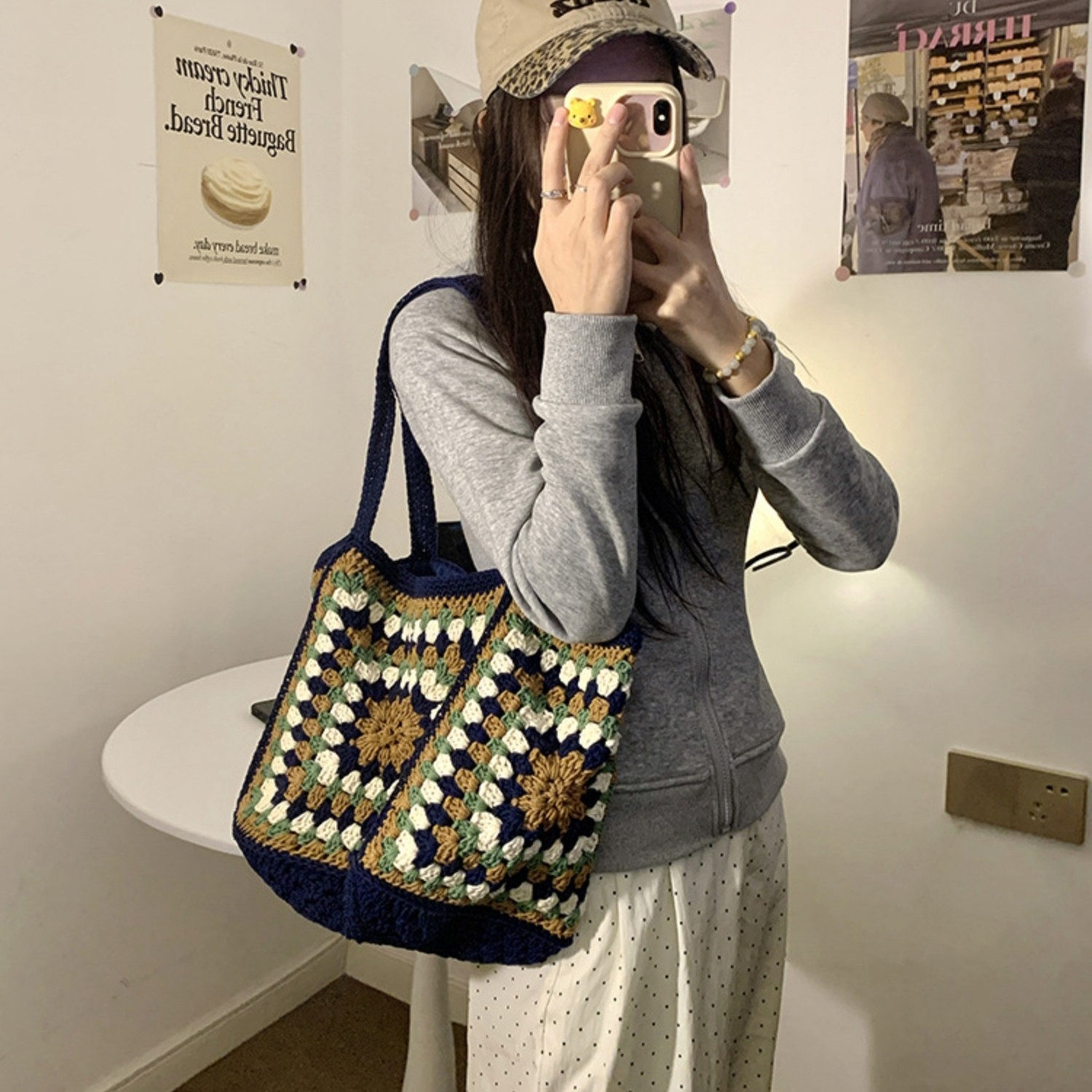 佑木包袋祖母格手工编织单肩托特包高圆圆同款大容量度假沙滩包女,箱包皮具/热销女包/男包,通用款女包,淘宝优惠券,粉丝福利购,淘宝优惠卷