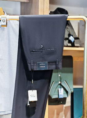 吊牌880雅戈尔男士休闲裤夏薄款商务棉宾霸DP免烫直筒DP310100FWA