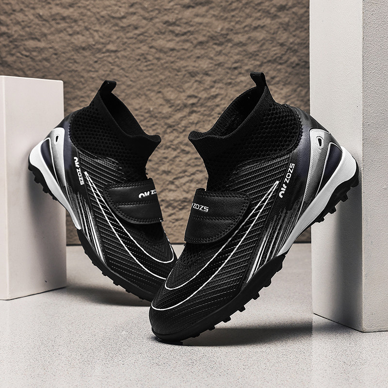 C罗刺客儿童足球鞋男孩魔术贴