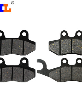 适配阿普利亚摩托车SRMAX300  BYQ250T- X7 APR300T-V 前后刹车片