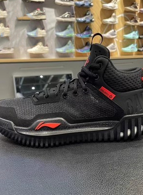 2023秋李宁篮球鞋反伍BADFIVE男子䨻弹中帮篮球外场鞋ABFT015 025