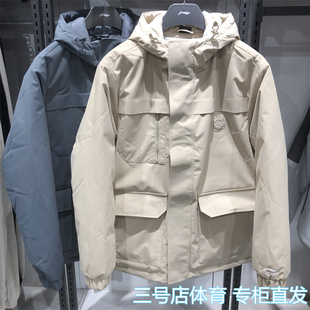男子防泼水保暖宽松运动短羽绒服AYMV295 新品 李宁羽绒服 2025冬季