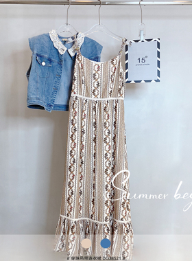 现货特价DI-SUI欧洲站2025新款韩版简约百搭显瘦吊带连衣裙38521