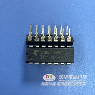 TC4011B TC4011BP CD4011B HEF4011 DIP1P 四2输入与非门现货销售