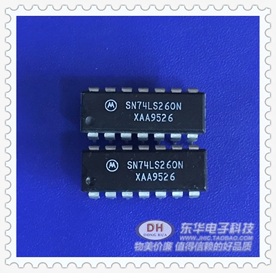 SN74LS260N 74LS260N DIP14原装现货双5输入或非门IC芯片配单配套