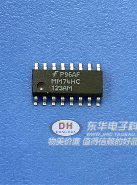 MM74HC123AM MM74HC123AMX SOP16 双可重触发振荡器全新原装 现货