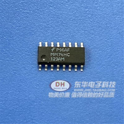 MM74HC123AM MM74HC123AMX SOP16 双可重触发振荡器全新原装 现货
